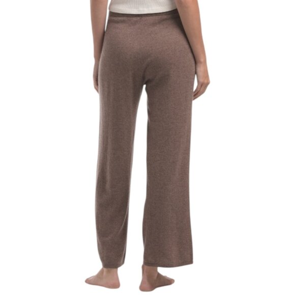 ASPEN Cashmere Wide Leg Lounge Pants - Picture 2 of 3
